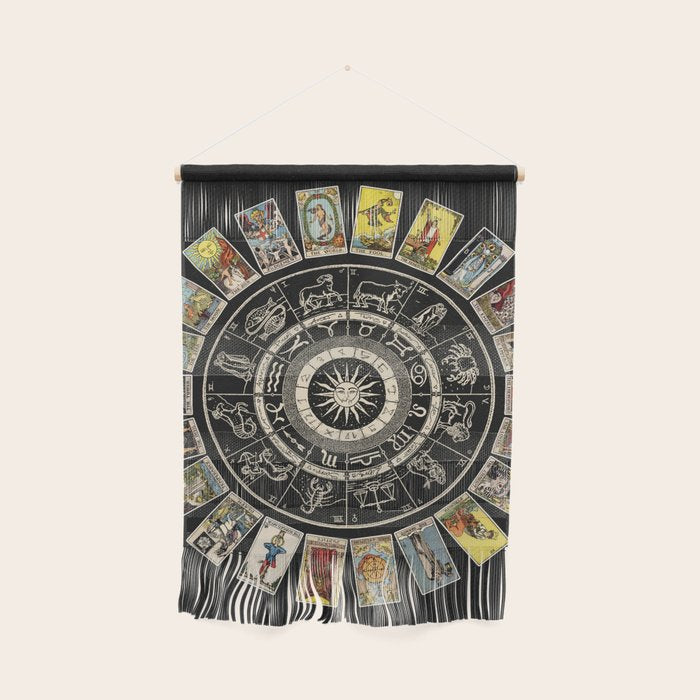 The Major Arcana & The Wheel of the Zodiac Wall Hanging Gallery Image 1