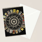 The Major Arcana & The Wheel of the Zodiac Stationery Card Gallery Image 2