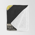 The Major Arcana & The Wheel of the Zodiac Throw Blanket Gallery Image 3