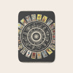 The Major Arcana & The Wheel of the Zodiac Bath Mat Gallery Image 1