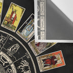 The Major Arcana & The Wheel of the Zodiac Wall Tapestry Gallery Image 3