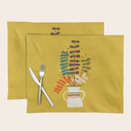Potted Leaves Placemat Gallery Image 1