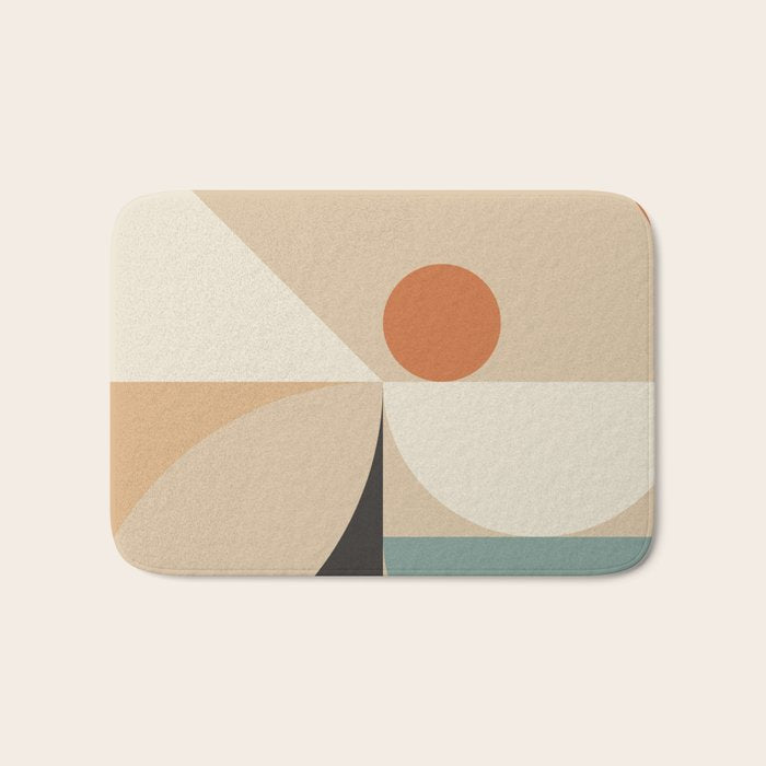 Mid Century 08B Bath Mat Gallery Image 1