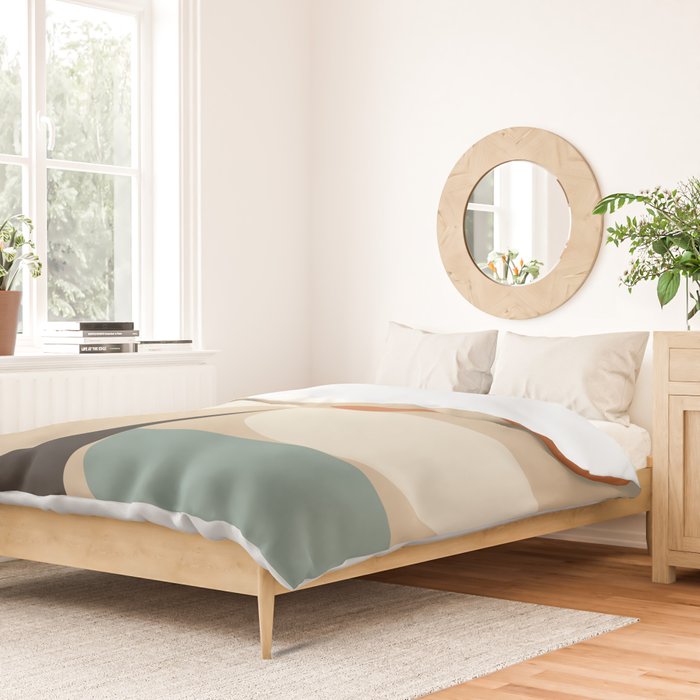 Mid Century 08B Duvet Cover Gallery Image 2