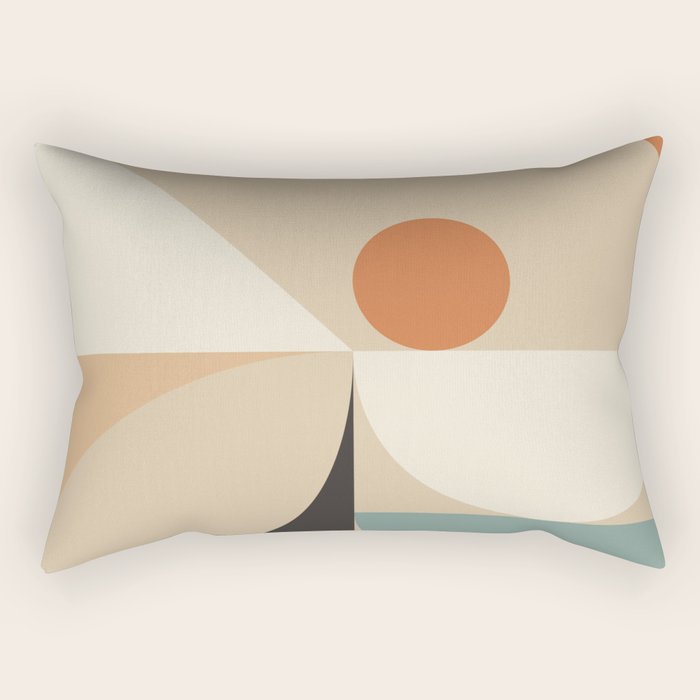 Mid Century 08B Rectangular Pillow Gallery Image 2