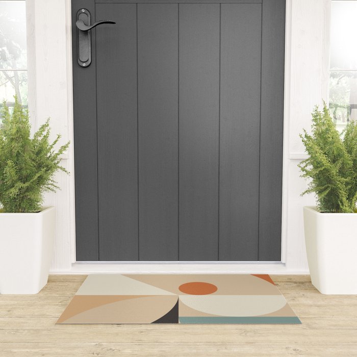 Mid Century 08B Welcome Mat Gallery Image 3