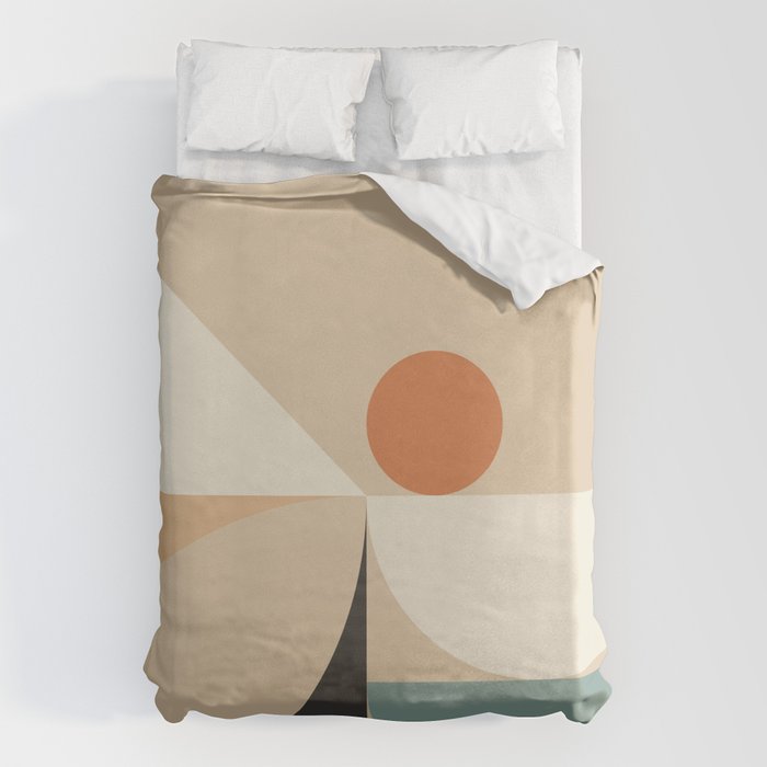 Mid Century 08B Duvet Cover Gallery Image 1
