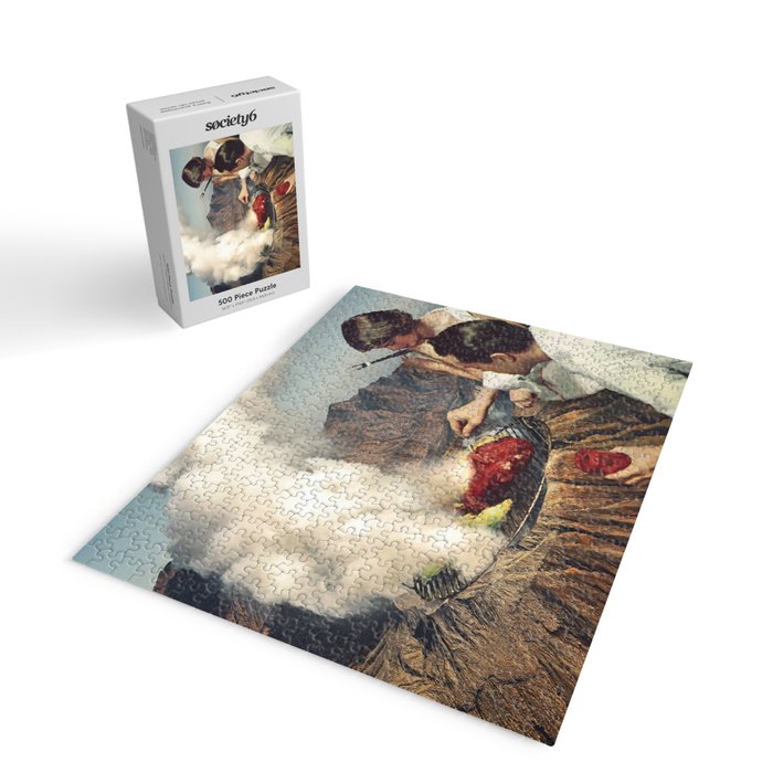 On a Good Day - Volcano BBQ Jigsaw Puzzle Gallery Image 2