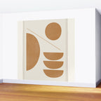 Modern Abstract Minimal Shapes 187/3 Wall Mural Gallery Image 2