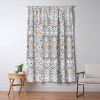 Artistic Floral Motif Medley Window Curtain Gallery Image 5