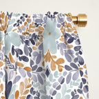 Artistic Floral Motif Medley Window Curtain Gallery Image 2