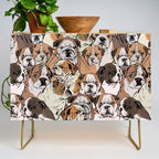 Social English Bulldog Credenza Gallery Image 1
