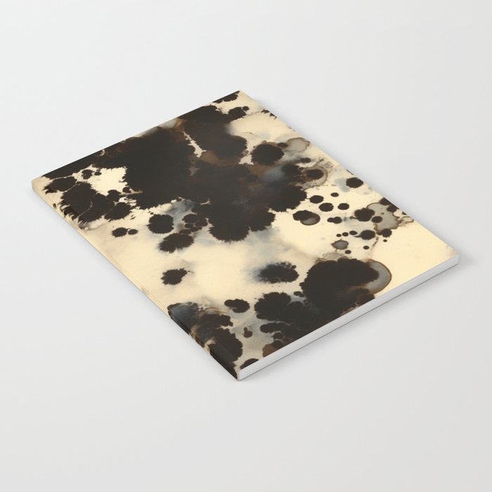 Black and White Tortoiseshell Pattern Notebook Gallery Image 2