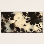 Black and White Tortoiseshell Pattern Desk Mat Gallery Image 3