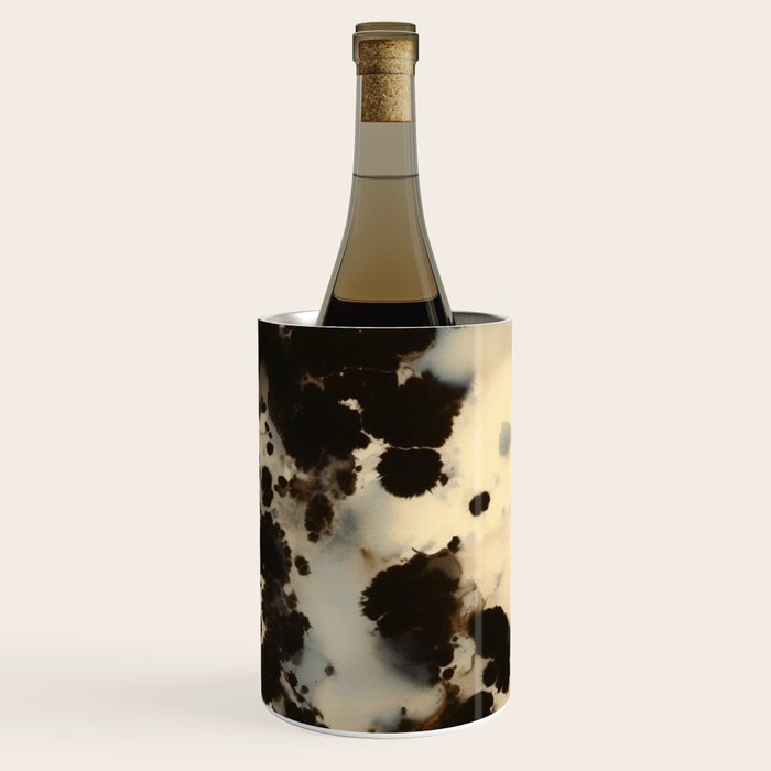 Black and White Tortoiseshell Pattern Wine Chiller Gallery Image 2