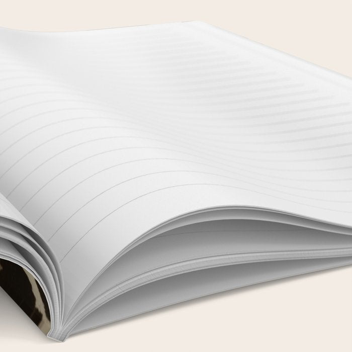 Black and White Tortoiseshell Pattern Notebook Gallery Image 2