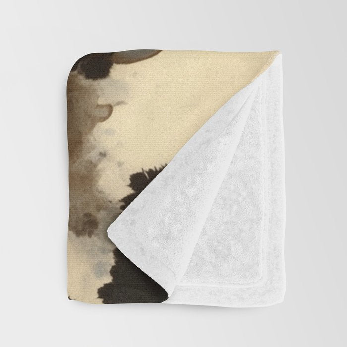 Black and White Tortoiseshell Pattern Throw Blanket Gallery Image 3