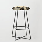 Black and White Tortoiseshell Pattern Stool Gallery Image 1