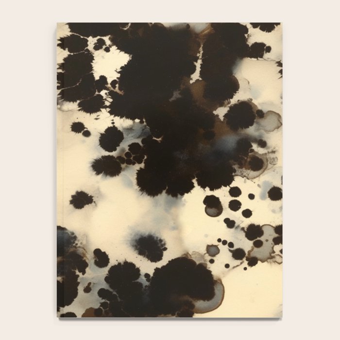 Black and White Tortoiseshell Pattern Notebook Gallery Image 4