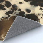 Black and White Tortoiseshell Pattern Rug Gallery Image 4