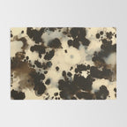 Black and White Tortoiseshell Pattern Rug Gallery Image 2