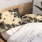 Black and White Tortoiseshell Pattern Pillow Sham Gallery Image 2
