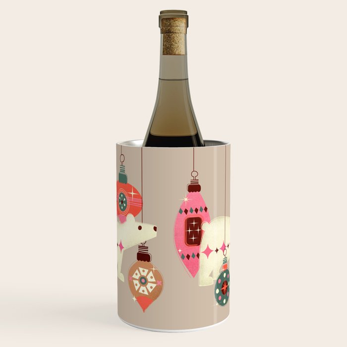 Festive Baubles With A Polar Bear Wine Chiller Gallery Image 1