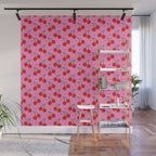 Cherry Bomb Pattern Wall Mural Gallery Image 1