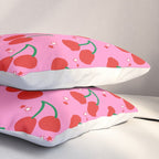 Cherry Bomb Pattern Pillow Sham Gallery Image 3