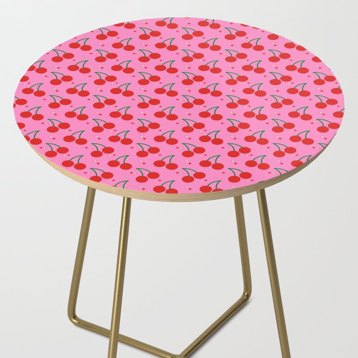 Cherry Bomb Pattern Side Table Gallery Image 2