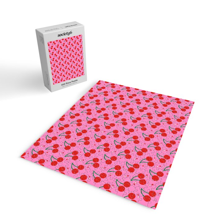 Cherry Bomb Pattern Jigsaw Puzzle Gallery Image 2