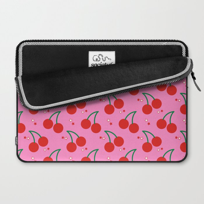 Cherry Bomb Pattern Laptop Sleeve Gallery Image 2