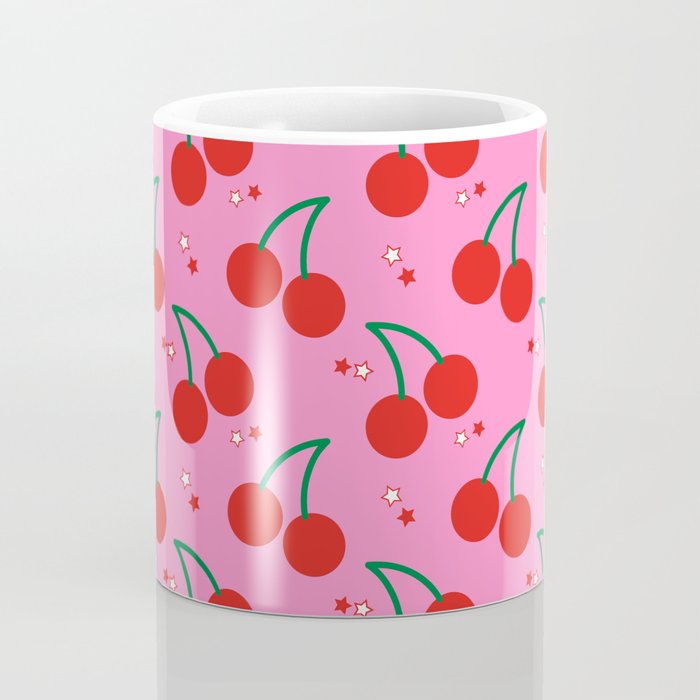 Cherry Bomb Pattern Coffee Mug Gallery Image 4