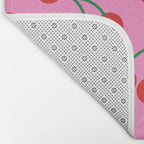 Cherry Bomb Pattern Bath Mat Gallery Image 2