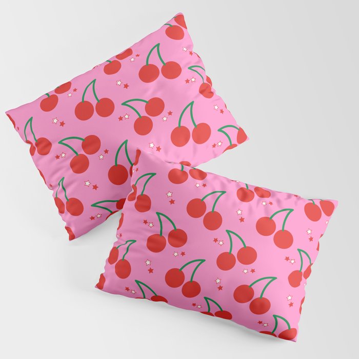 Cherry Bomb Pattern Pillow Sham Gallery Image 3
