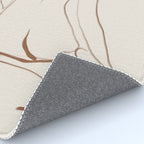 Minimal Line Art Nude 2 Rug Gallery Image 4