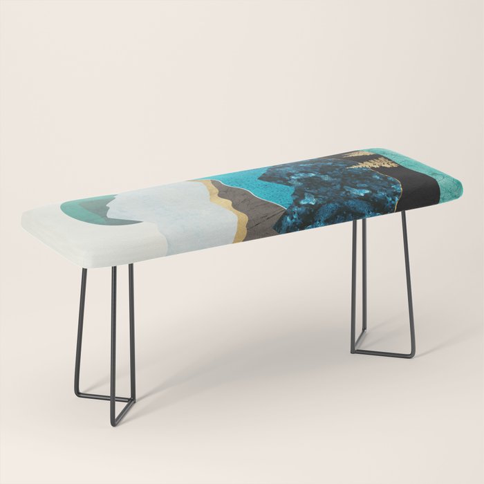 Teal Afternoon Bench Gallery Image 1
