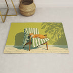 Sleeping Ginger Cat Sunshine Rug Gallery Image 1