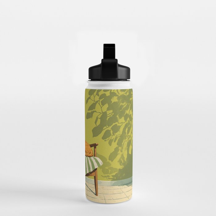 Sleeping Ginger Cat Sunshine Water Bottle Gallery Image 2
