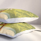 Sleeping Ginger Cat Sunshine Pillow Sham Gallery Image 3