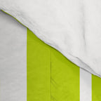 Classic Stripes XXXVIII - Lime Green Comforter Gallery Image 4
