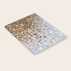 Sparkling Glam Gold Glitter Glam #1 (Faux Glitter) #shiny #decor #art #society6 Notebook Gallery Image 2