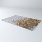Sparkling Glam Gold Glitter Glam #1 (Faux Glitter) #shiny #decor #art #society6 Rug Gallery Image 3