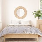 Sparkling Glam Gold Glitter Glam #1 (Faux Glitter) #shiny #decor #art #society6 Duvet Cover Gallery Image 3