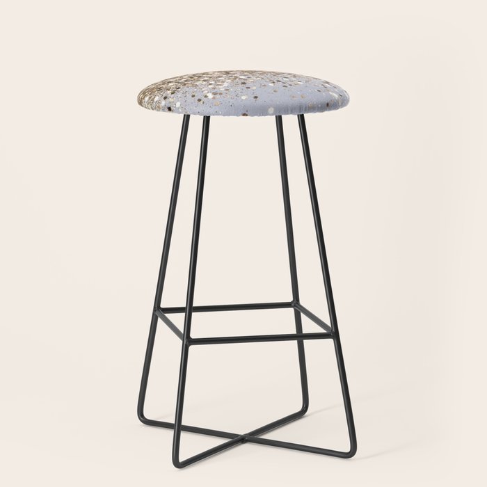 Sparkling Glam Gold Glitter Glam #1 (Faux Glitter) #shiny #decor #art #society6 Stool Gallery Image 1