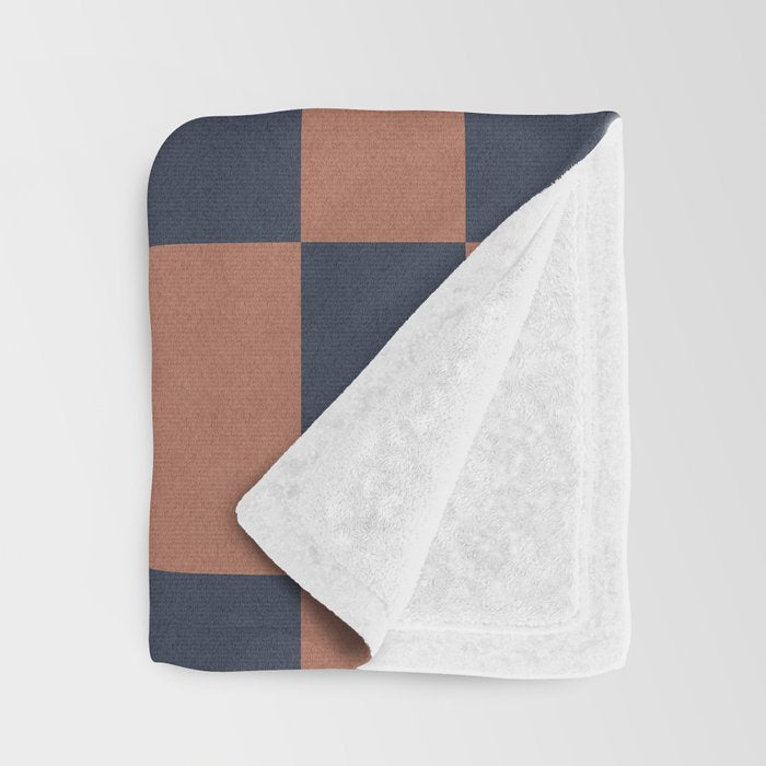 Modern geometric shapes 51 Throw Blanket Gallery Image 3