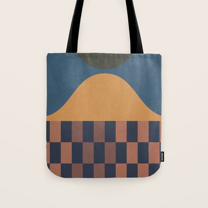 Modern geometric shapes 51 Tote Bag Gallery Image 1