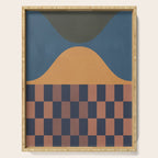 Modern geometric shapes 51 Serving Tray Gallery Image 1