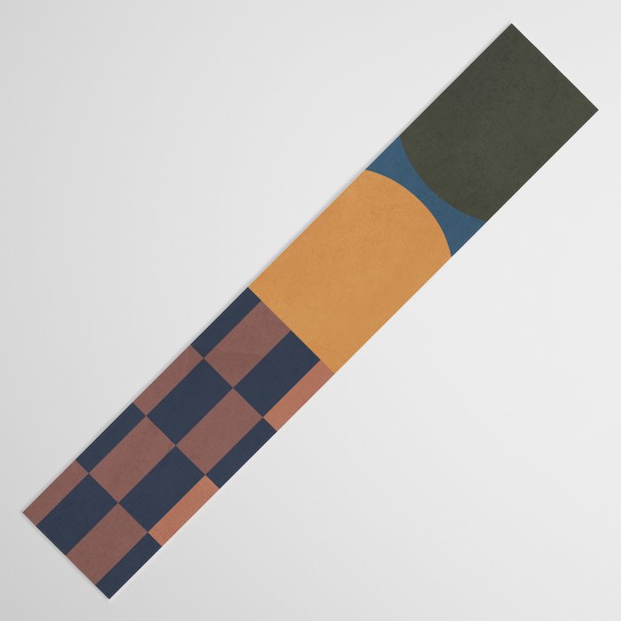 Modern geometric shapes 51 Table Runner Gallery Image 3