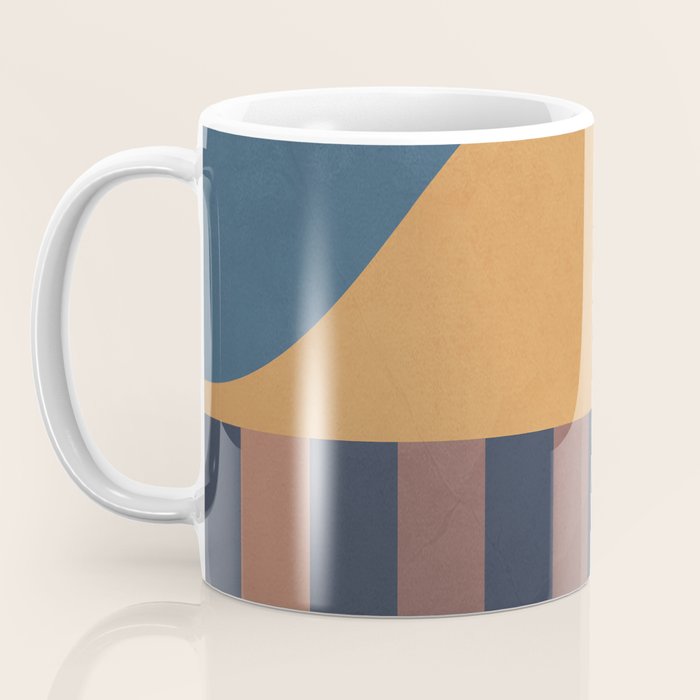 Modern geometric shapes 51 Coffee Mug Gallery Image 3